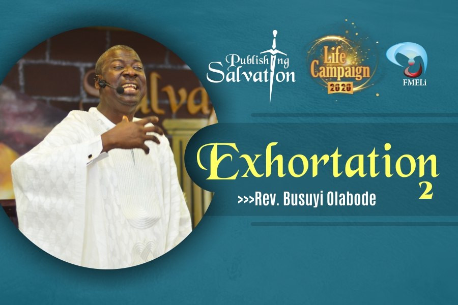 15. Exhortation - Rev. Busuyi Olabode