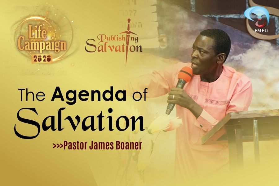 THE AGENDA OF SALVATION
