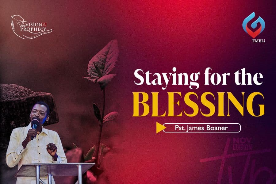 Staying for the Blessing