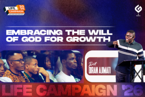 21. Embracing the Will of God for Growth - Pst. Diran Ajimati