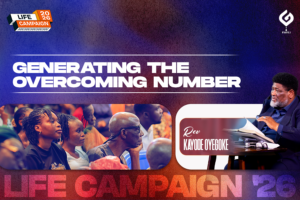 26. Generating the Overcoming Number - Rev. Kayode Oyegoke