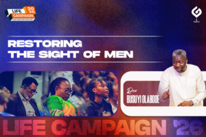 3. Restoring the Sight of Men - Rev. Busuyi Olabode