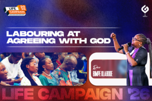 18. Labouring at Agreeing with God - Rev. Bimpe Olabode