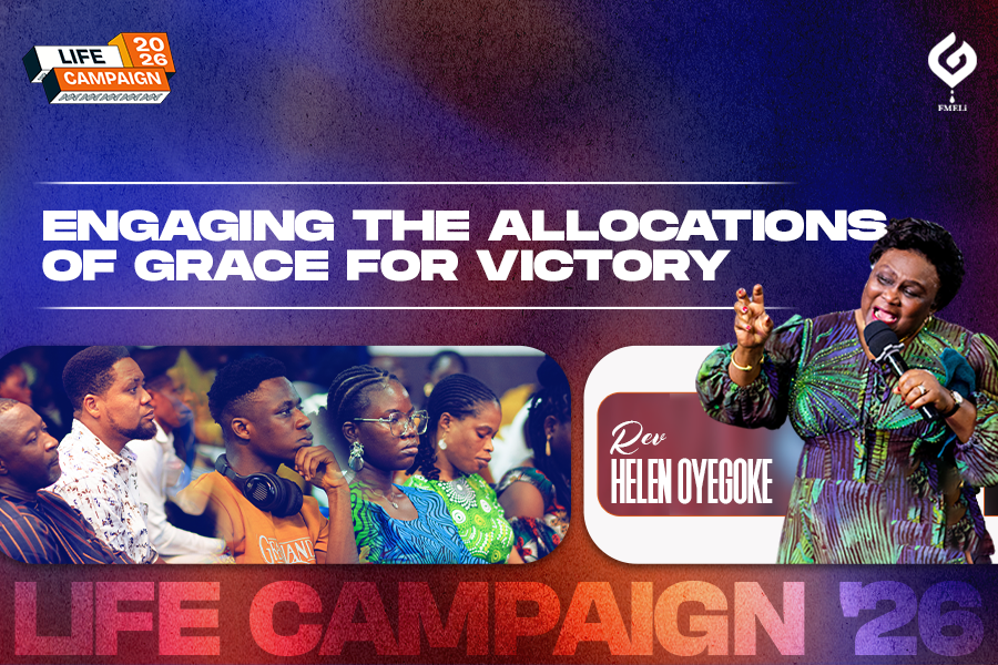 Engaging the Allocations of Grace for Victory - Rev Helen