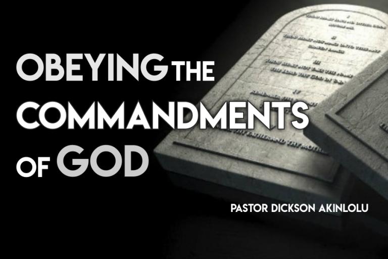 Obeying the commandments of God